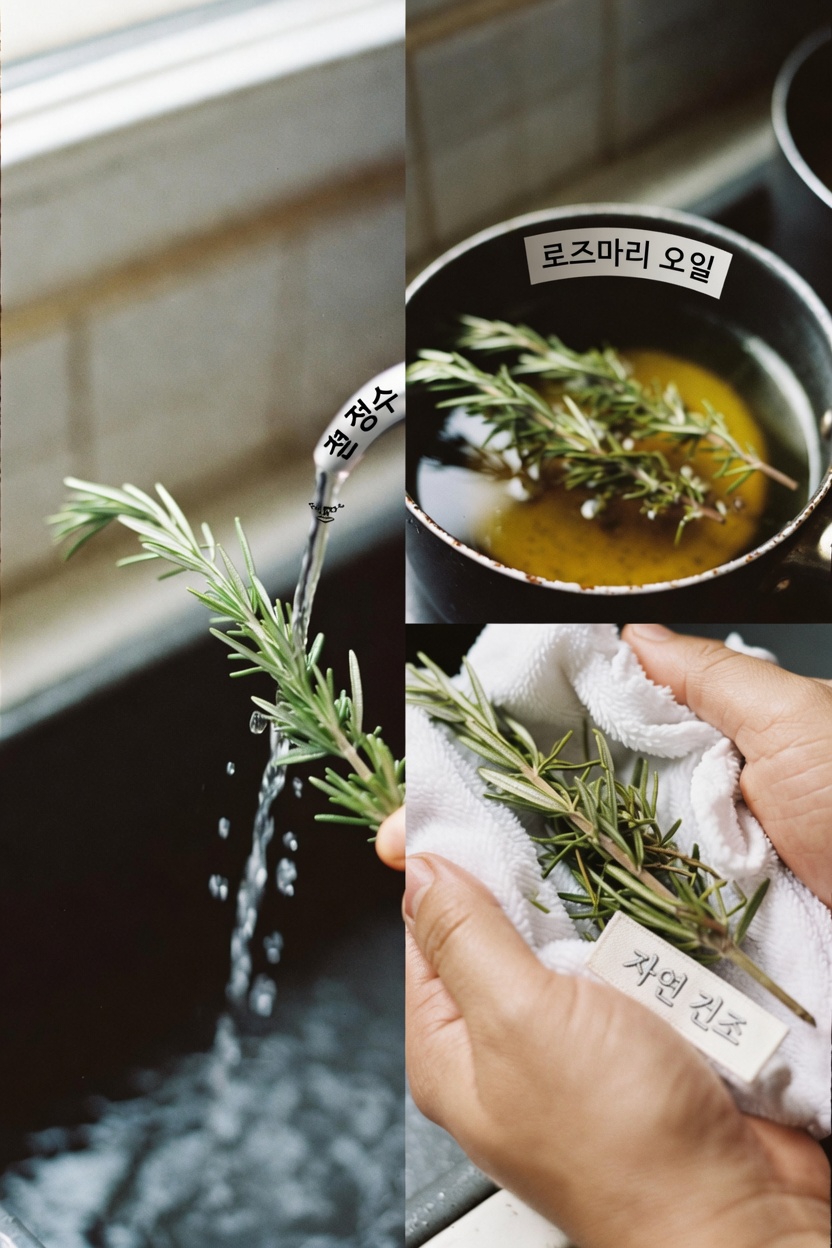 집에서 로즈마리 오일 만드는 법: 더 건강해 보이는 머릿결을 위한 간단한 가이드