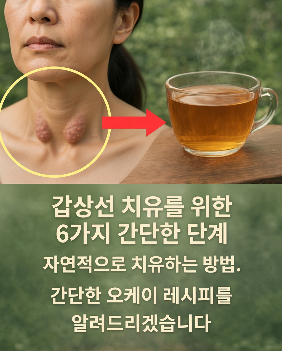갑상선 건강을 자연스럽게 돕는 과학적으로 입증된 6가지 간단한 방법(그리고 이것이 매일의 컨디션을 바꿀 수 있는 이유)