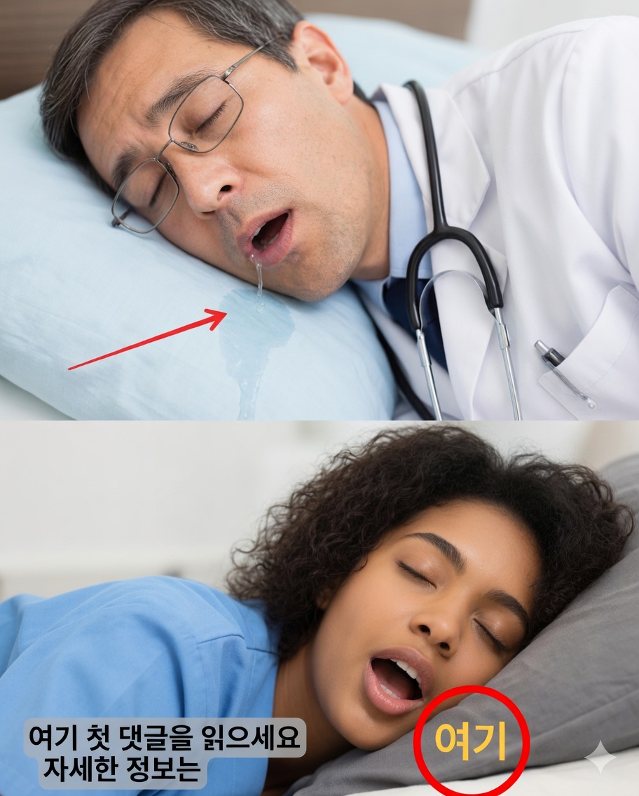 우리는 왜 자는 동안 침을 흘릴까요? 원인과 해결책