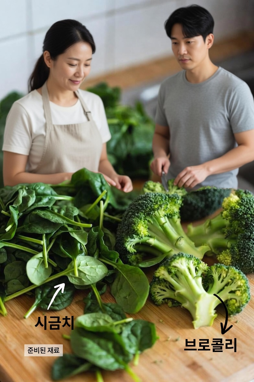 더 건강한 무릎을 위한 천연 콜라겐 생성을 돕는 두 가지 채소