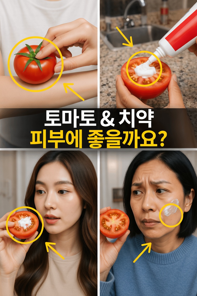 일상적인 스킨케어 루틴에서 토마토의 잠재적 역할 탐구
