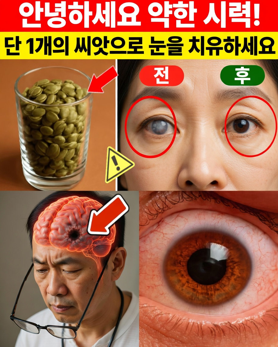 90세가 넘어도? 매일 아침 이 씨앗 3가지를 먹으면 눈과 뇌 기능이 향상됩니다 (실제 과학 + 쉬운 일상 습관)