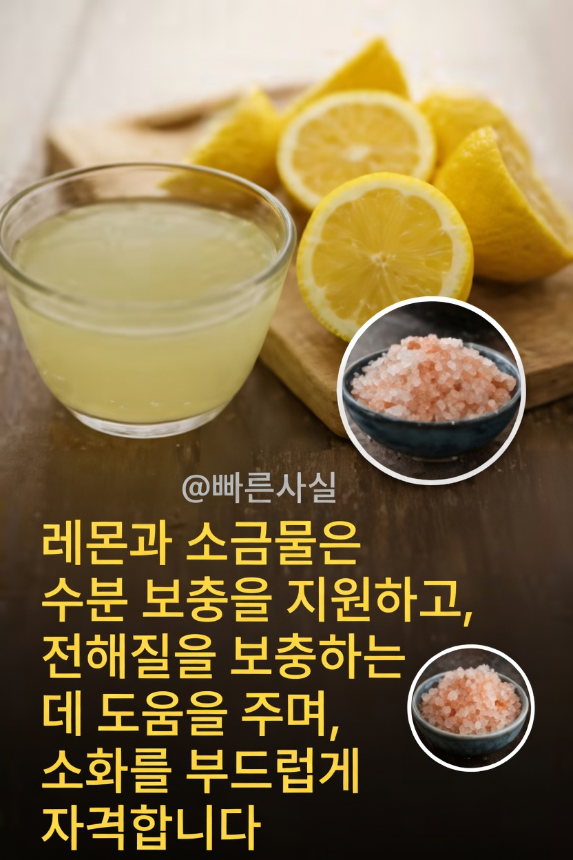 이 레몬과 소금 조합이 이렇게 인기 있는 이유는 무엇일까요?