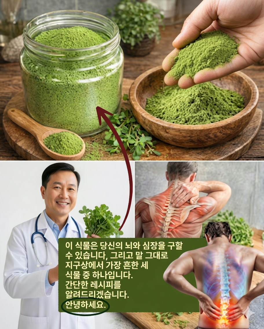 쇠비름: 효능, 특성 및 영양이 풍부한 이 천연 식물을 섭취하는 방법 🌿