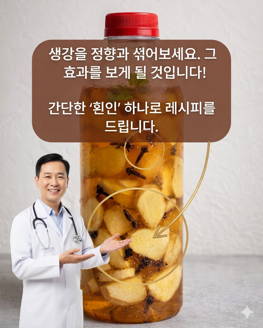 🌿 생강과 정향: 당신의 건강을 바꿀 수 있는 천연 치료제