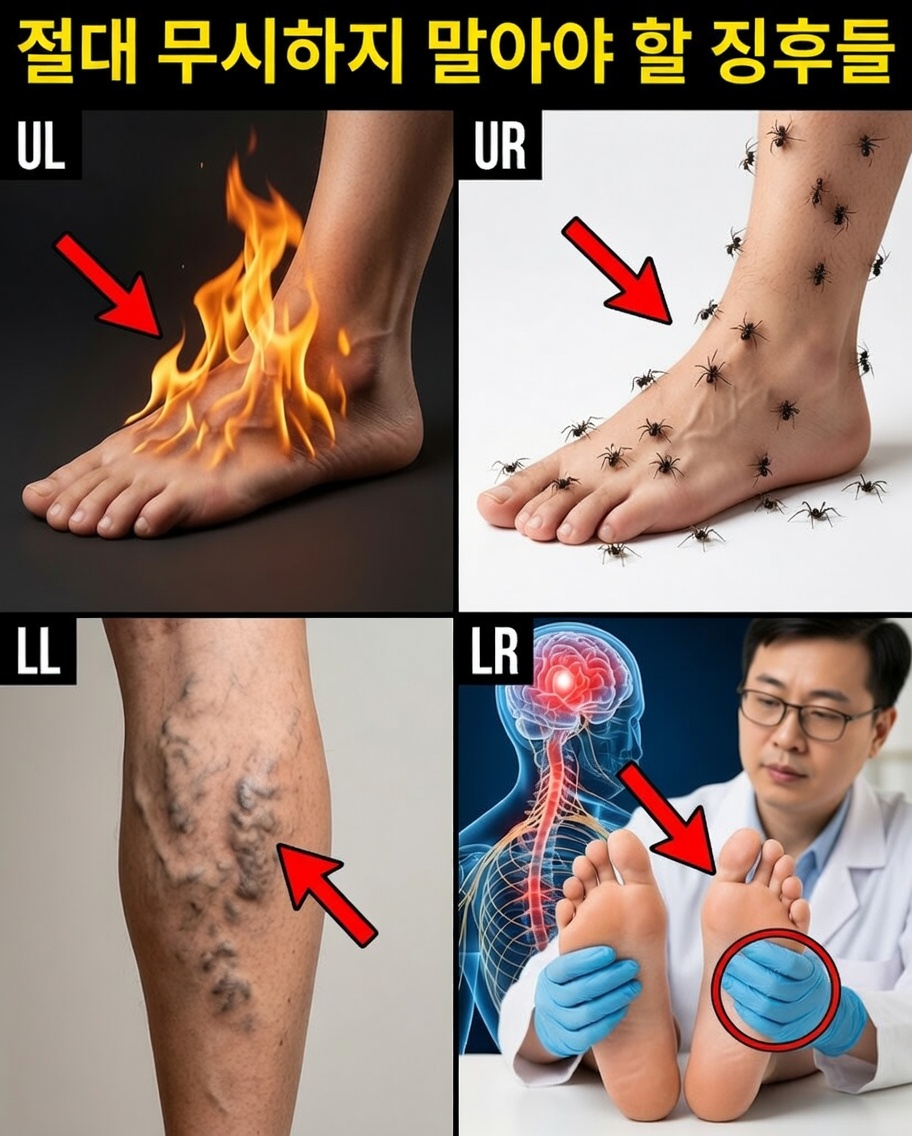 발가락에서 시작되는 신경 손상의 8가지 조용한 징후, 당신이 놓치고 있을 수도 있습니다
