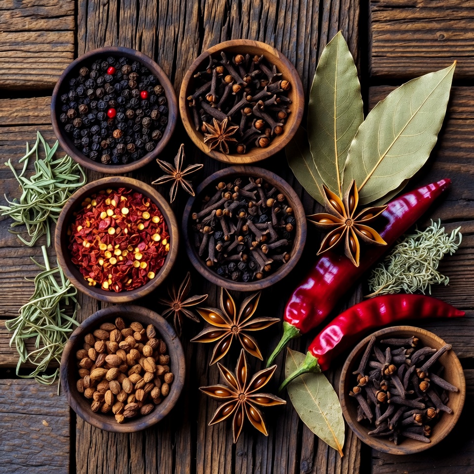 건강한 혈액순환에 도움이 될 수 있는 일상 향신료와 허브 살펴보기