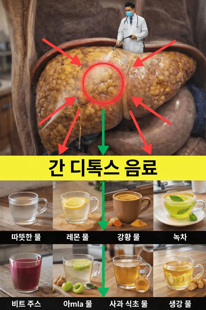 자연스럽게 건강한 간 기능을 돕는 간단한 일상 음료 8가지