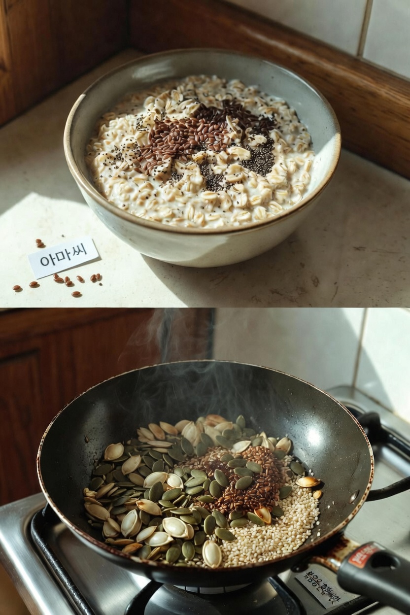 전반적인 건강과 활력을 높이기 위해 노년층이 매일 먹을 수 있는 영양이 풍부한 씨앗 6가지 – 간단한 팁