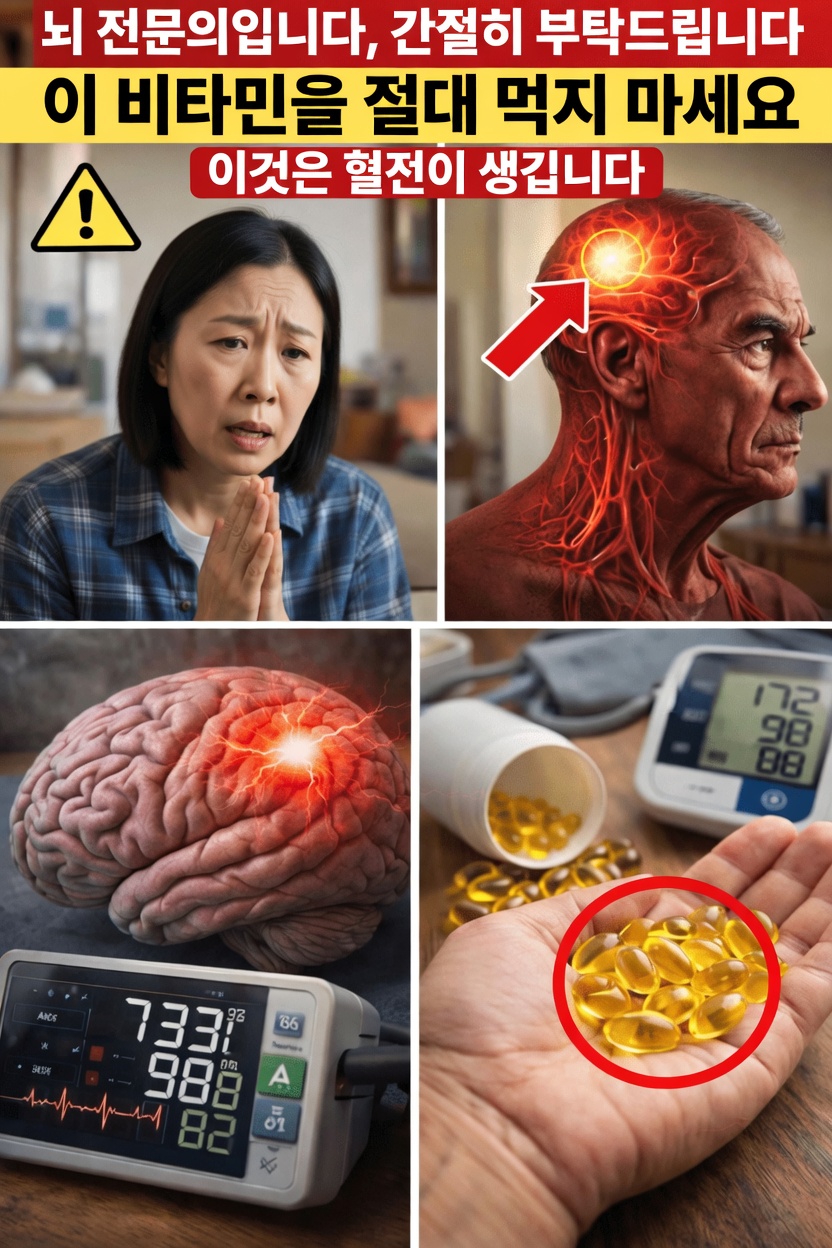 고용량 비타민 E 보충제, 위험을 감수할 가치가 있을까? 연구가 보여주는 뇌졸중 우려에 대해