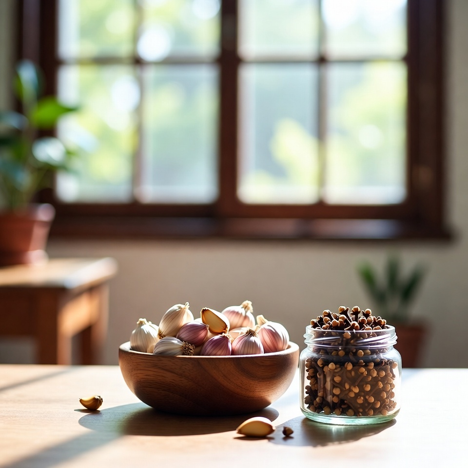 다리 통증, 류머티즘, 하지정맥류, 관절염… 어머니는 거의 걷지 못하셨습니다: 마늘과 정향이 자연적인 지원책으로