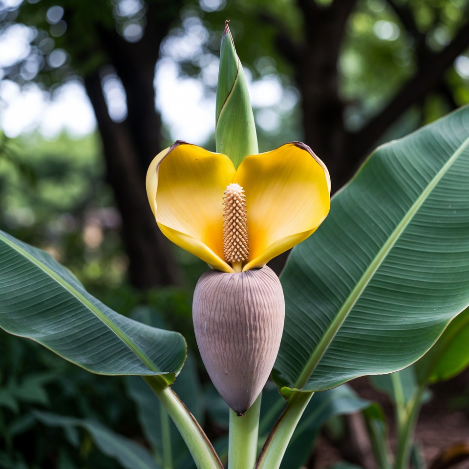 당신의 정원에서 이 식물을 보는 것은 돈을 발견하는 것보다 더 값집니다: 바나나 심장의 치유력