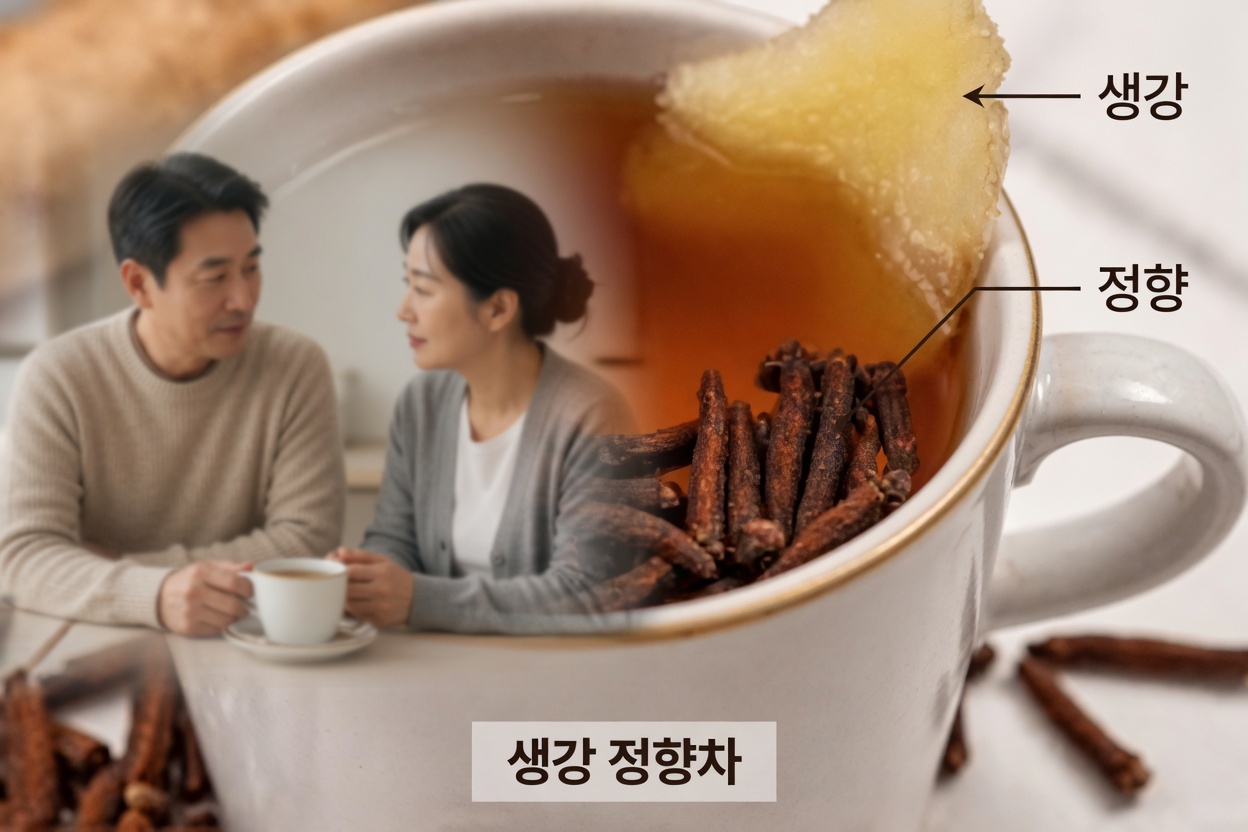 생강, 월계수잎, 계피, 정향 차가 일상적인 웰니스 루틴에 어떻게 도움이 되는지 알아보세요