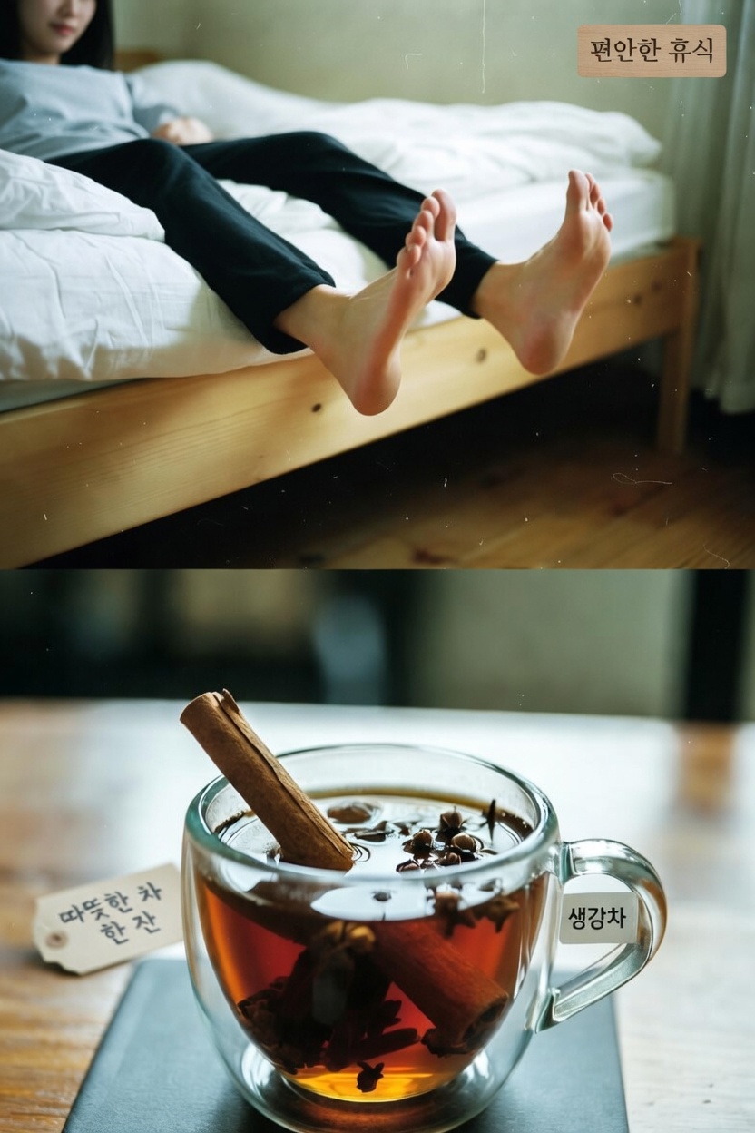 수면 중 신체의 자연스러운 신경 회복을 돕는 간단한 저녁 루틴