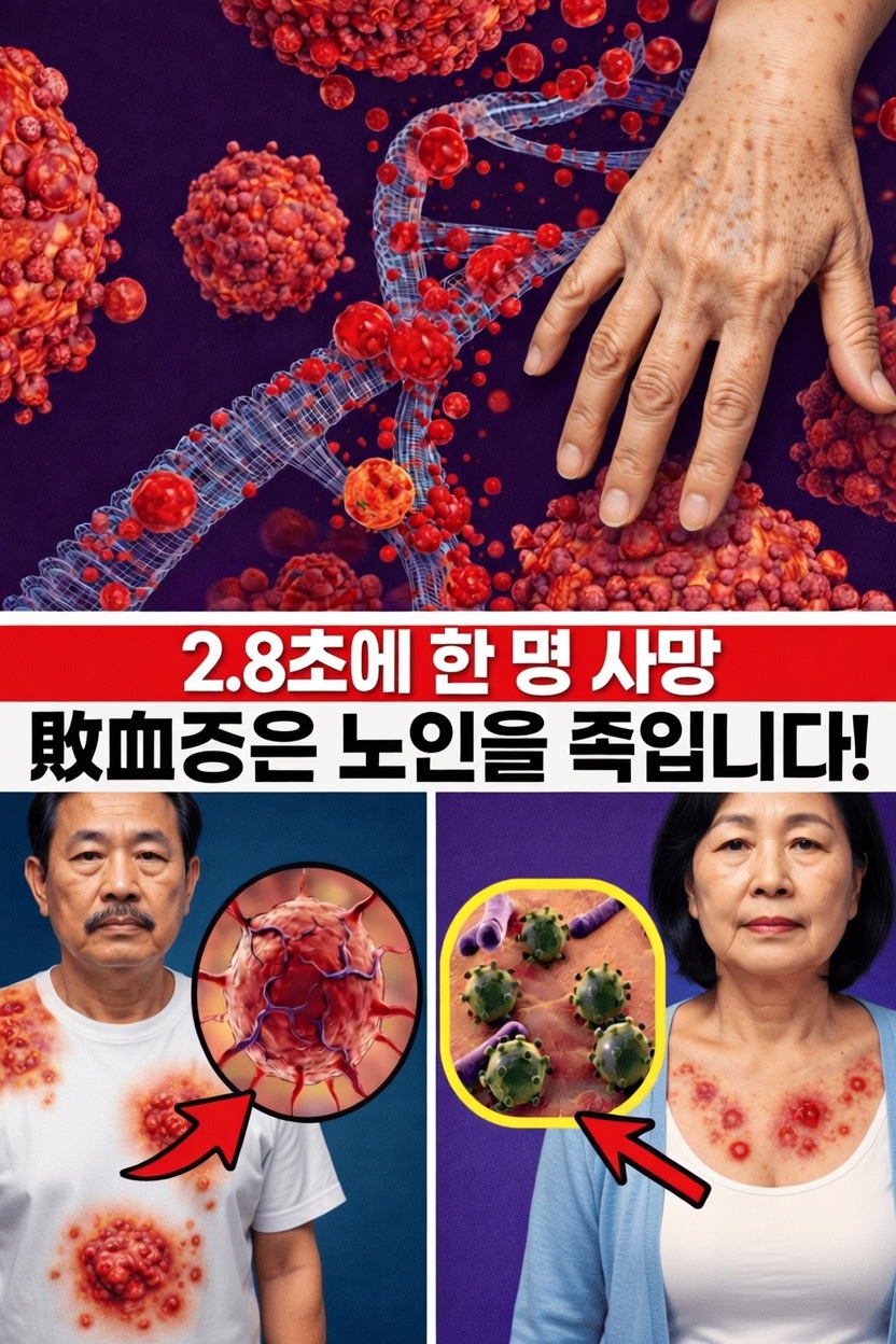 노년층이 패혈증 초기 징후를 알아보는 방법: 일상생활에서 주의해야 할 5가지 흔한 증상
