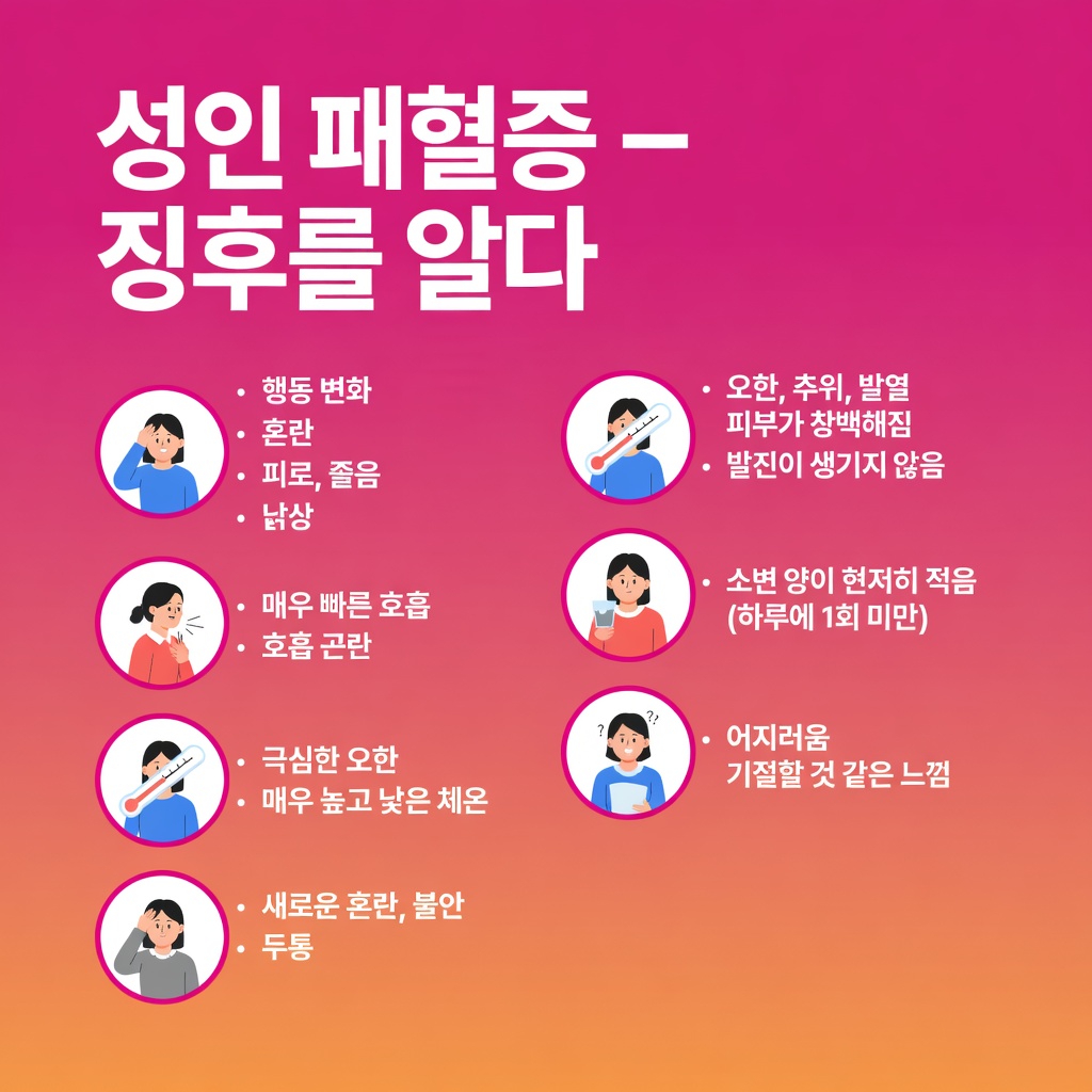 노년층이 패혈증 초기 징후를 알아보는 방법: 일상생활에서 주의해야 할 5가지 흔한 증상