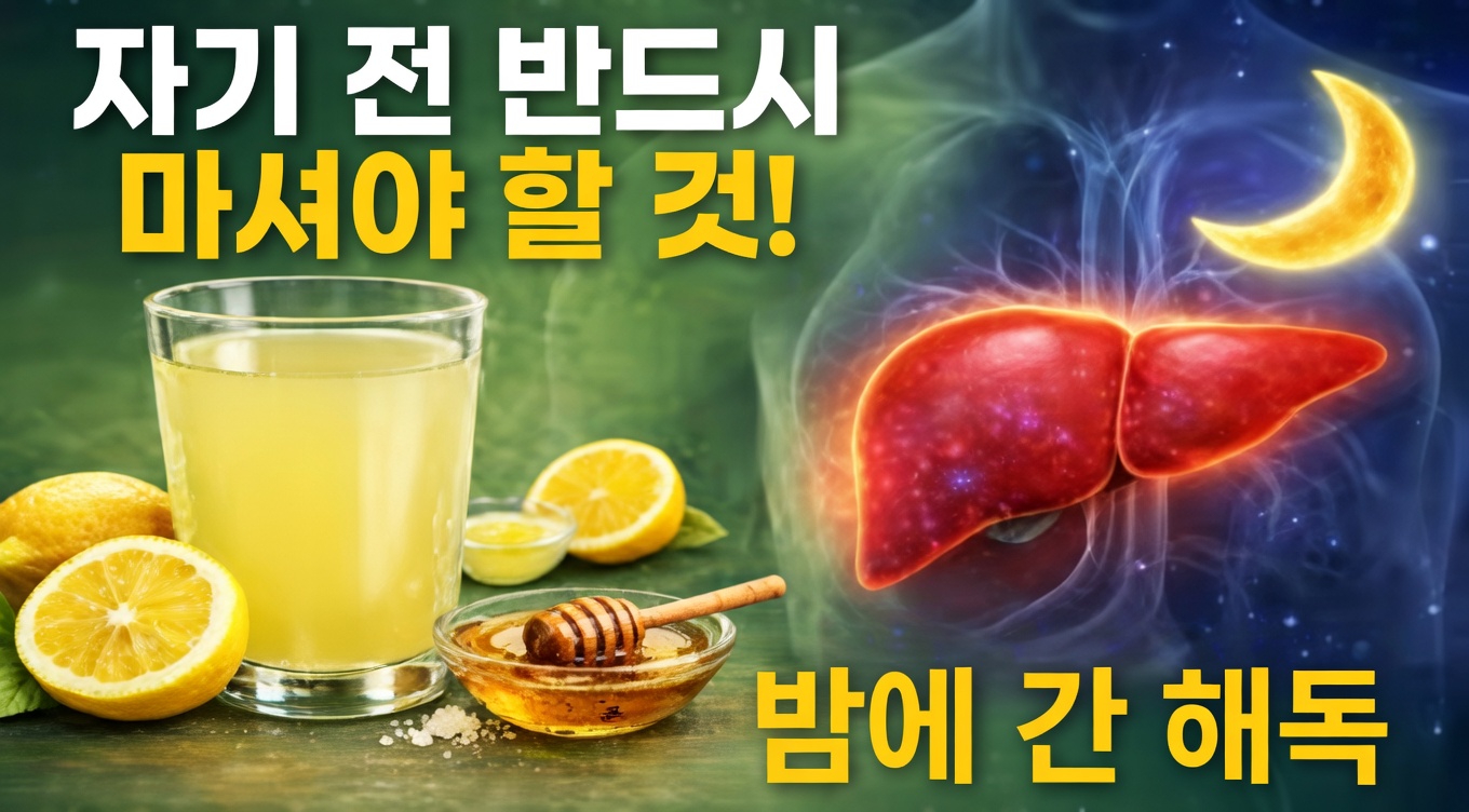 잠들기 전에 쉽게 시도할 수 있는 간 건강에 도움을 주는 간단한 야간 음료 5가지