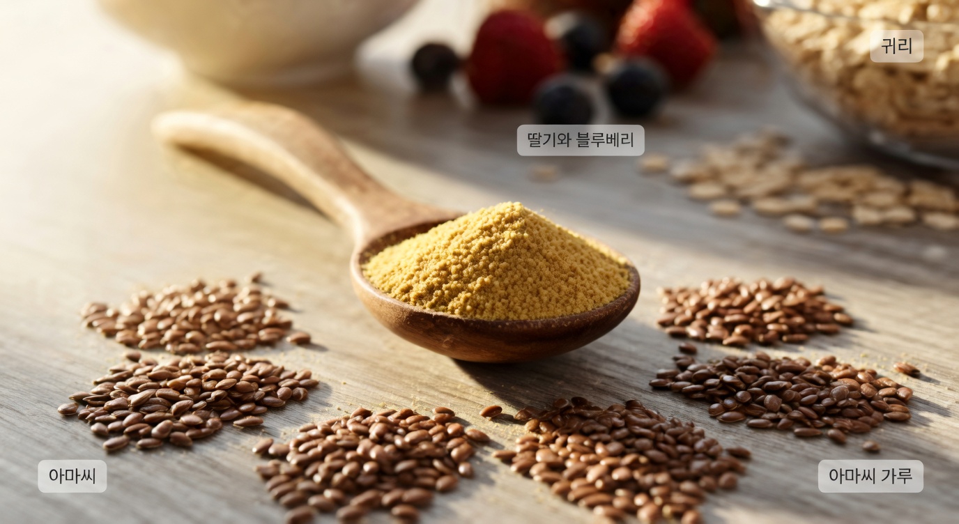 잠들기 전 아마씨 한 스푼을 더하는 것이 다리와 발의 건강한 혈액순환에 어떻게 도움이 될 수 있는지 알아보세요