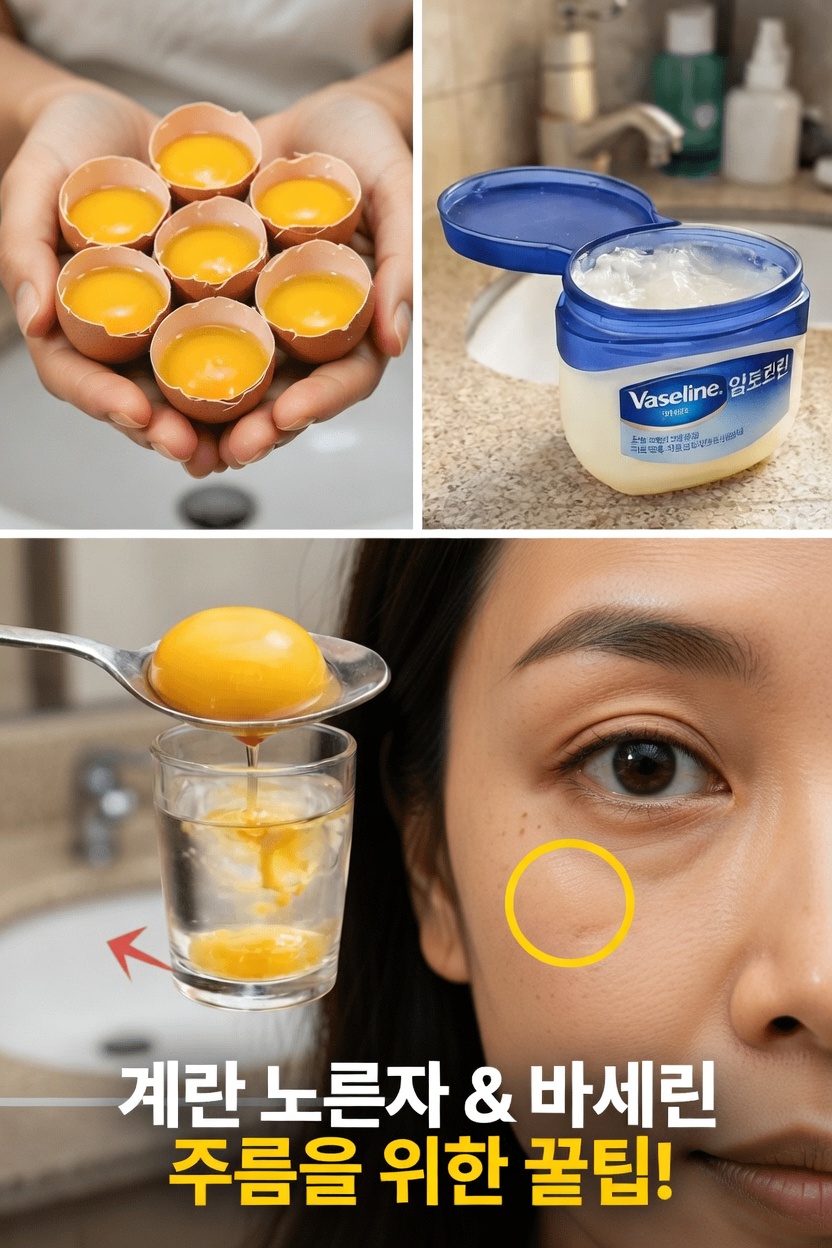 달걀노른자와 바셀린으로 저녁 스킨케어용 나이트 마스크 만드는 법 알아보기
