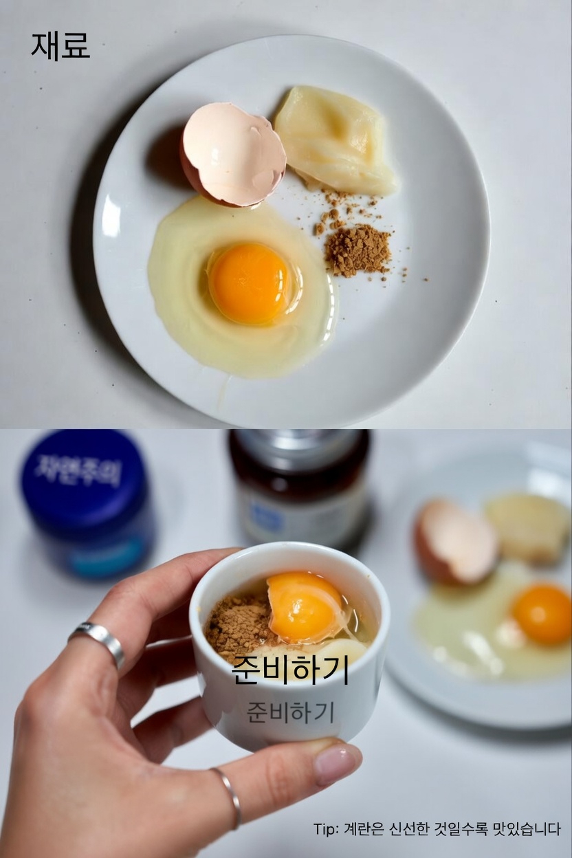 달걀노른자와 바셀린으로 저녁 스킨케어용 나이트 마스크 만드는 법 알아보기