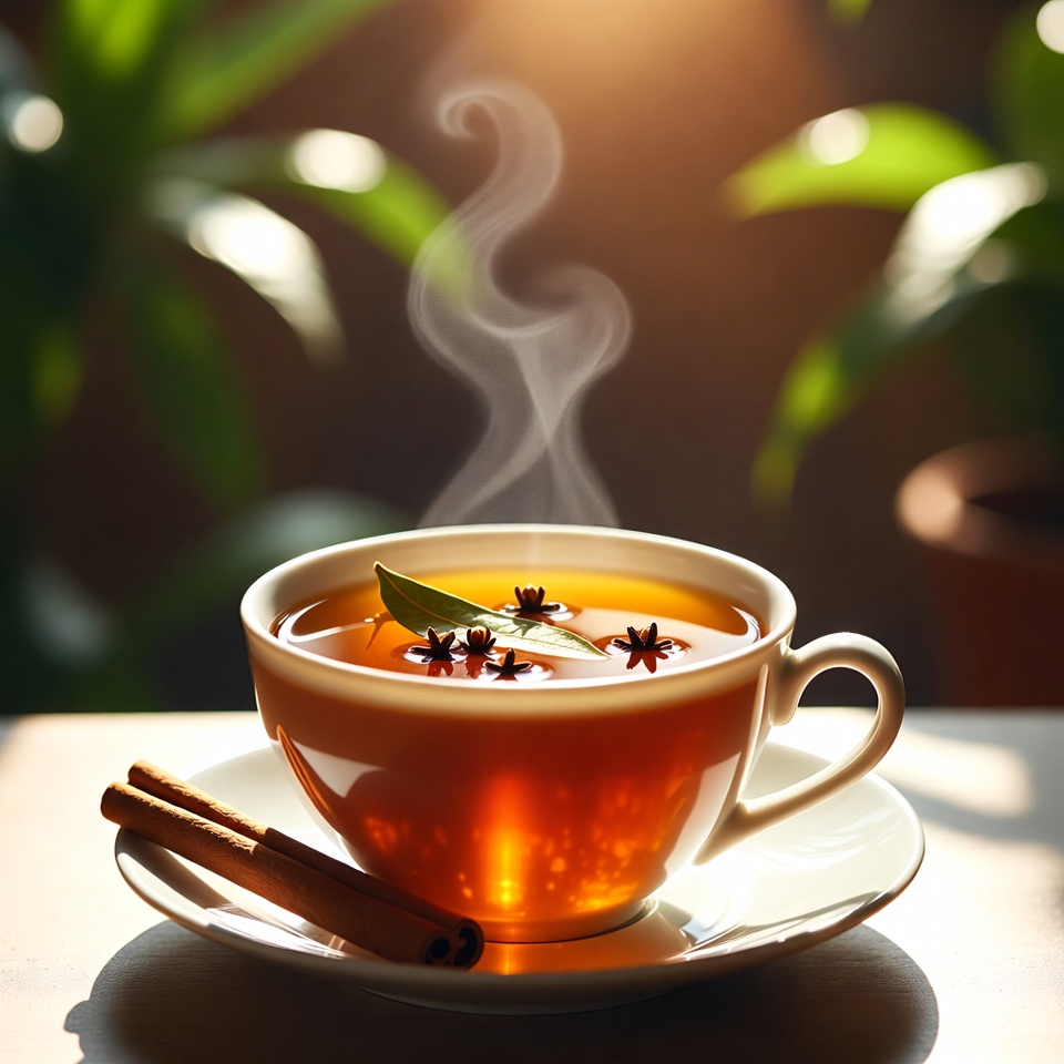 계피, 정향, 월계수잎 차 한 잔이 당신의 자연스러운 웰빙 여정을 어떻게 도울 수 있는지