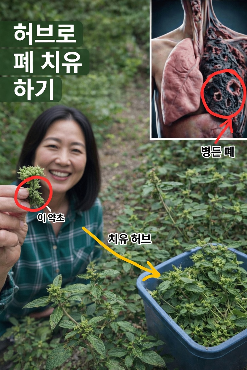 폐 건강을 자연스럽게 지원하는 흔한 뒷마당 허브의 숨겨진 힘을 밝혀보세요