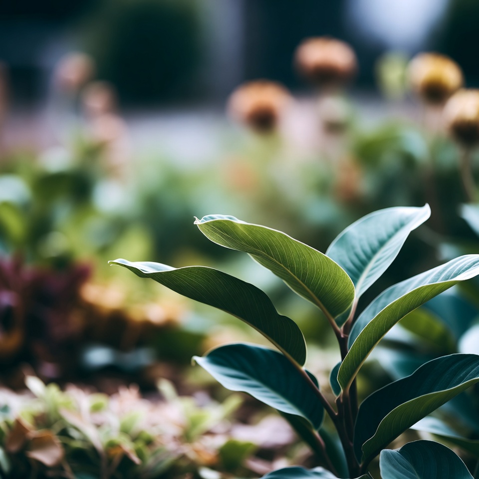 정원에 이 잎이 있다면, 당신은 자신도 모르는 사이에 진정한 보물을 지니고 있는 것입니다