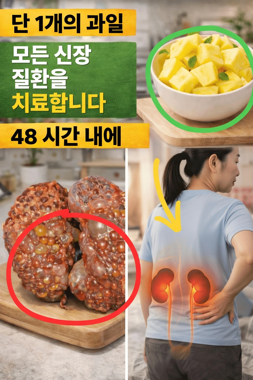 크레아티닌 수치가 높으신가요? 잠들기 전 먹으면 신장 건강 지원과 독소 관리에 도움이 될 수 있는 과일 4가지 발견하기