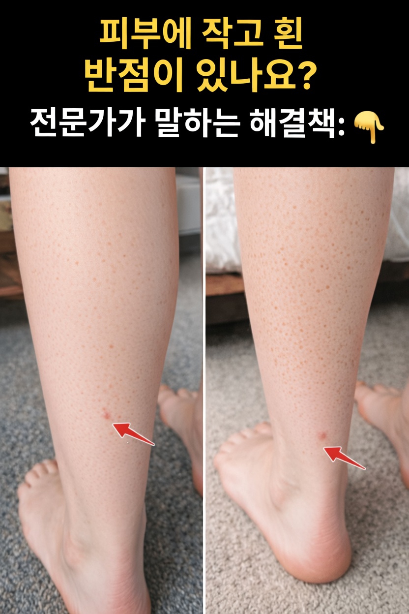 왜 팔과 다리에 작은 흰 반점이 생길까요? 흔한 피부 변화에 대한 이해