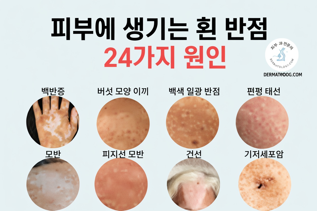 왜 팔과 다리에 작은 흰 반점이 생길까요? 흔한 피부 변화에 대한 이해