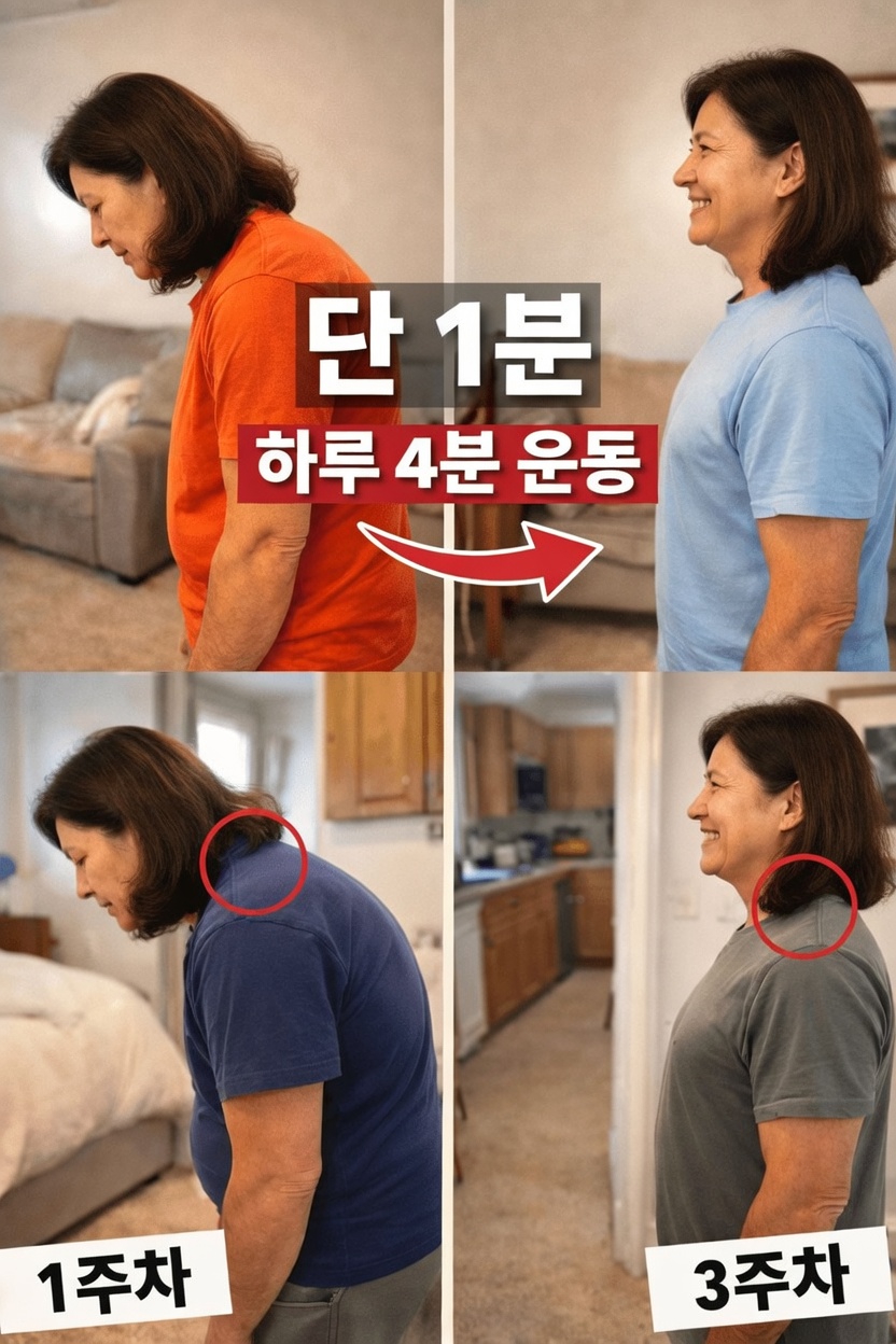 거북목 자세의 이해와 60세 이후 중요한 이유