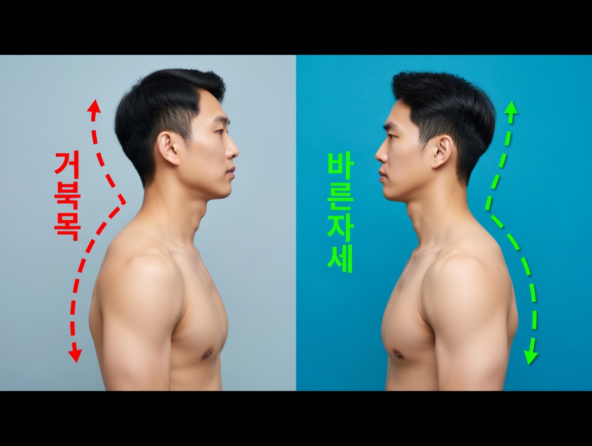 거북목 자세의 이해와 60세 이후 중요한 이유