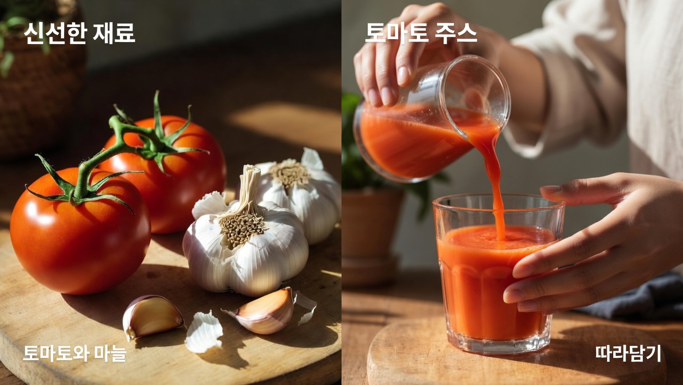 간단한 토마토와 마늘 음료가 전립선 건강에 도움이 될까? 과학적으로 뒷받침된 효능을 알아보세요