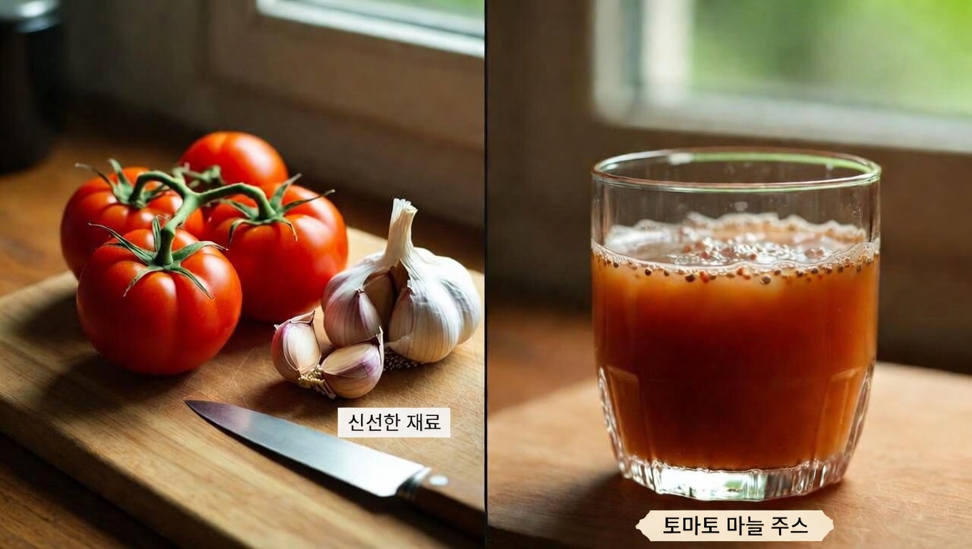 간단한 토마토와 마늘 음료가 전립선 건강에 도움이 될까? 과학적으로 뒷받침된 효능을 알아보세요