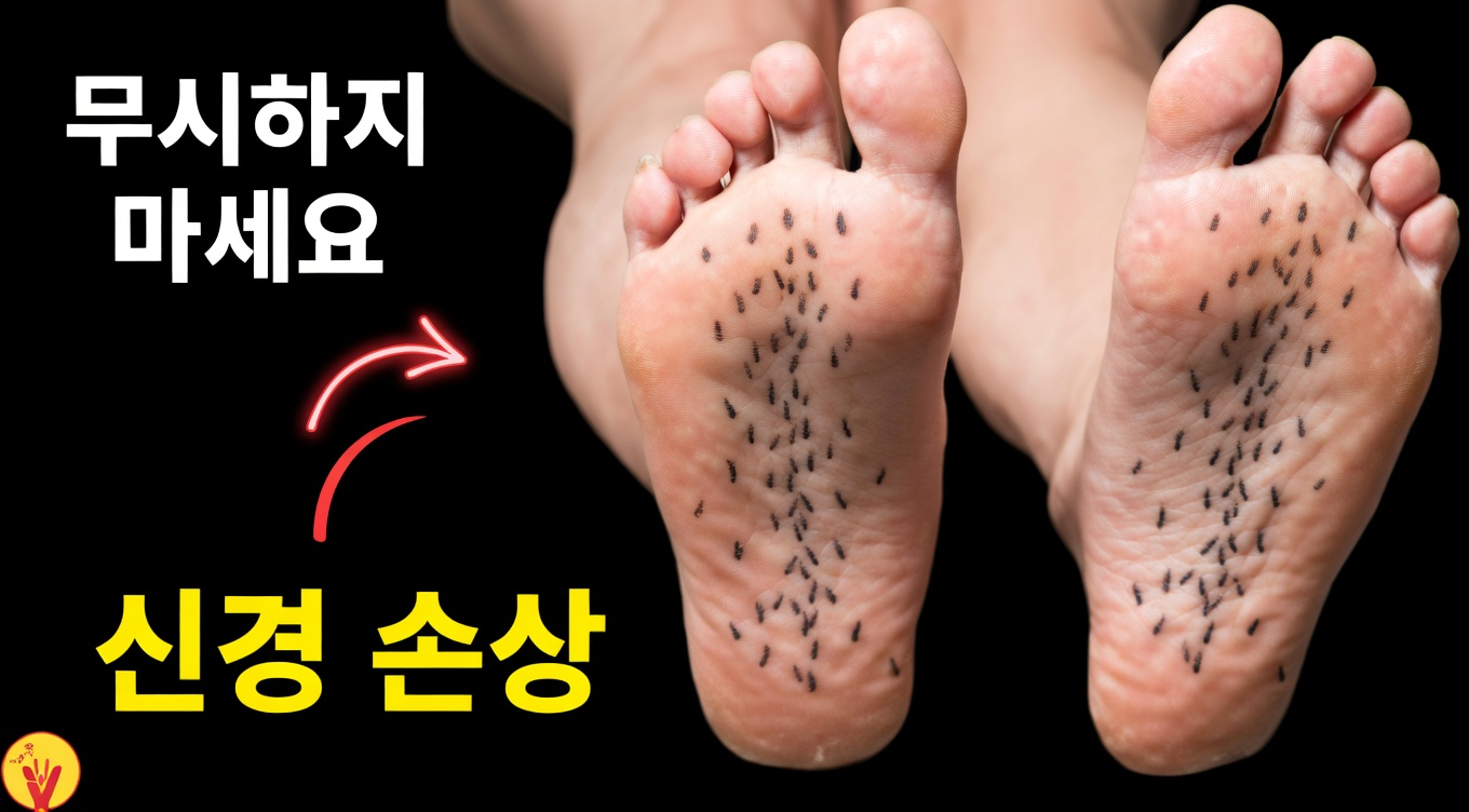 주의해야 할 발과 손의 신경 손상 초기 경고 신호 15가지