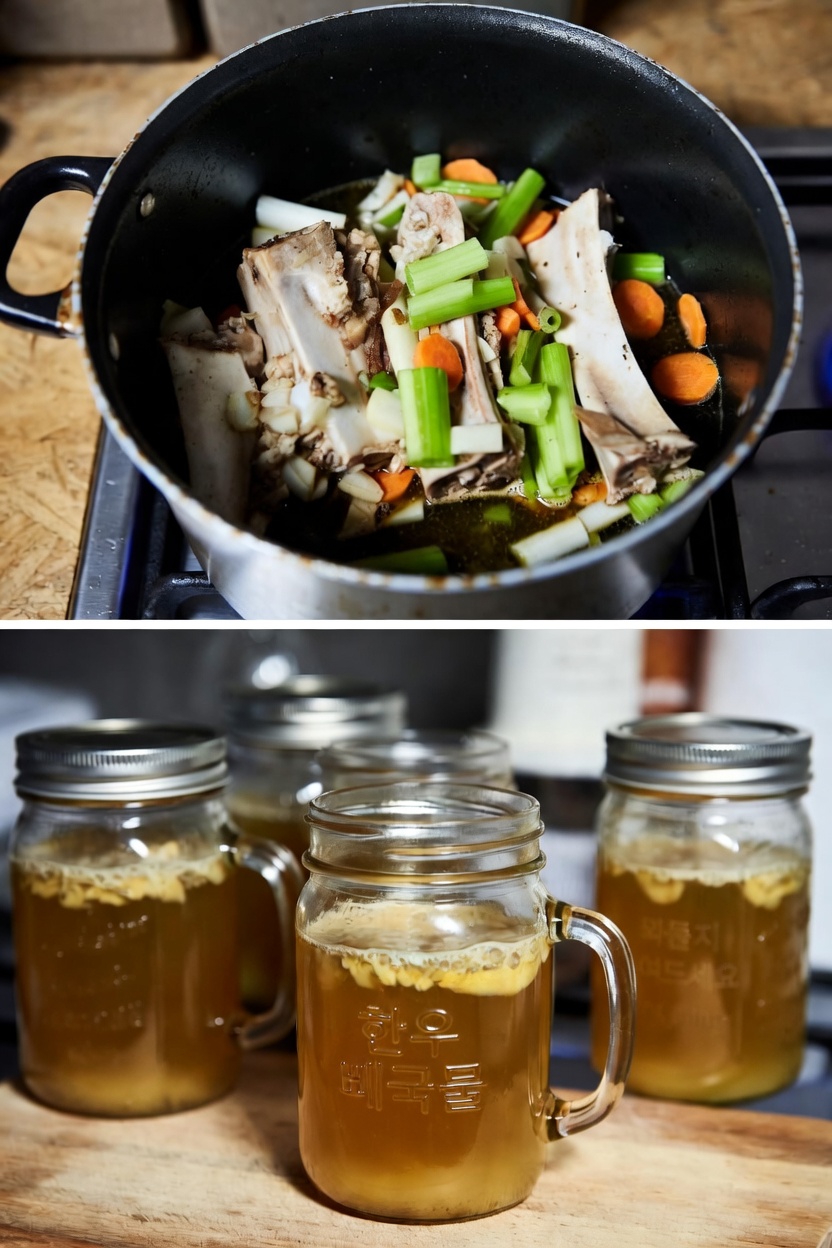 뼈 육수와 무릎 관절 건강: 과학이 시사하는 바