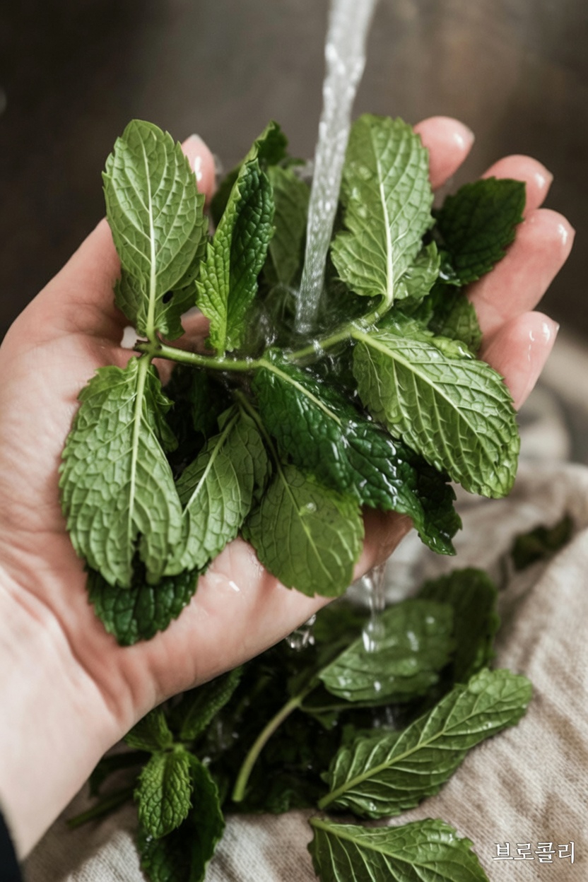 눈의 편안함과 전반적인 시력 지원을 위해 민트 잎을 일상에 활용하는 방법