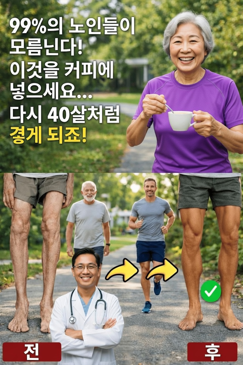 나이가 들수록 혈액순환이 더 중요해지는 이유