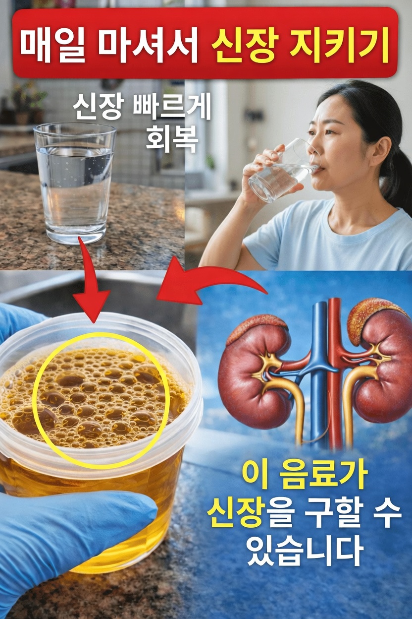 자연스럽게 신장 건강을 돕기 위해 매일 즐길 수 있는 간단한 음료 5가지