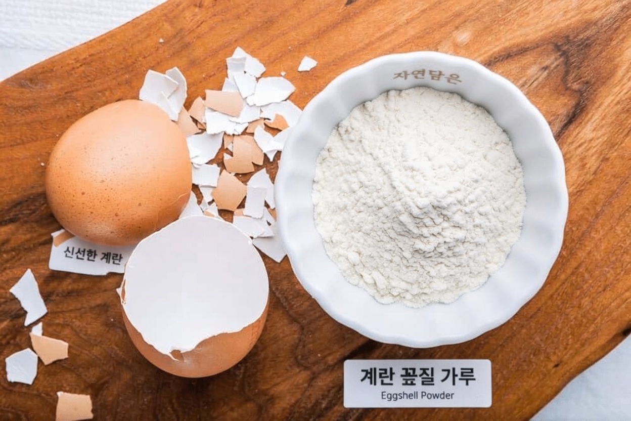 달걀껍질로 단 5분 만에 누런 이를 진주처럼 하얗게