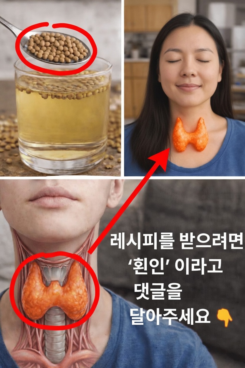 이 6가지 간단한 일상 습관이 매일 자연스럽게 갑상선 건강을 돕는 열쇠일까요?
