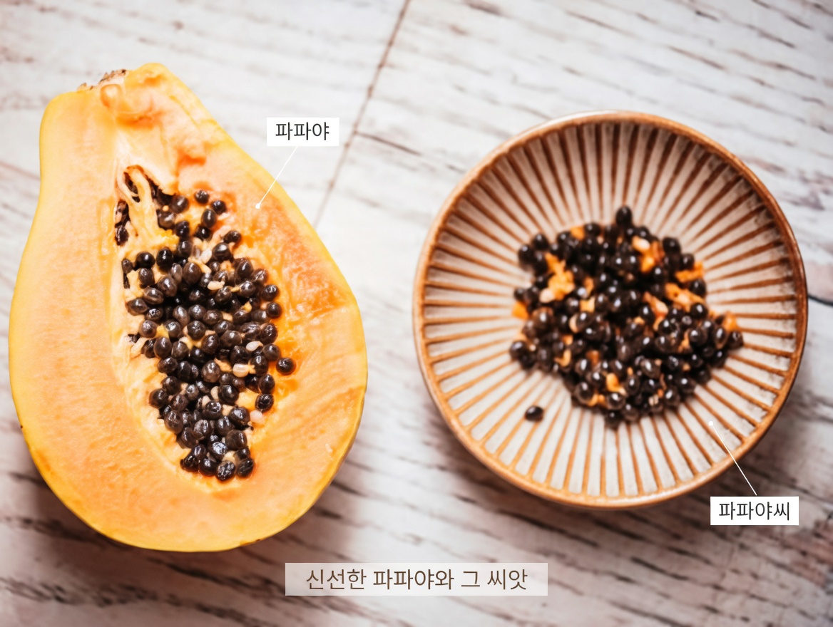 과일 그릇 속에서 간과되기 쉬운 슈퍼푸드: 일상 건강을 바꿀 수 있는 파파야 씨앗의 놀라운 효능 14가지