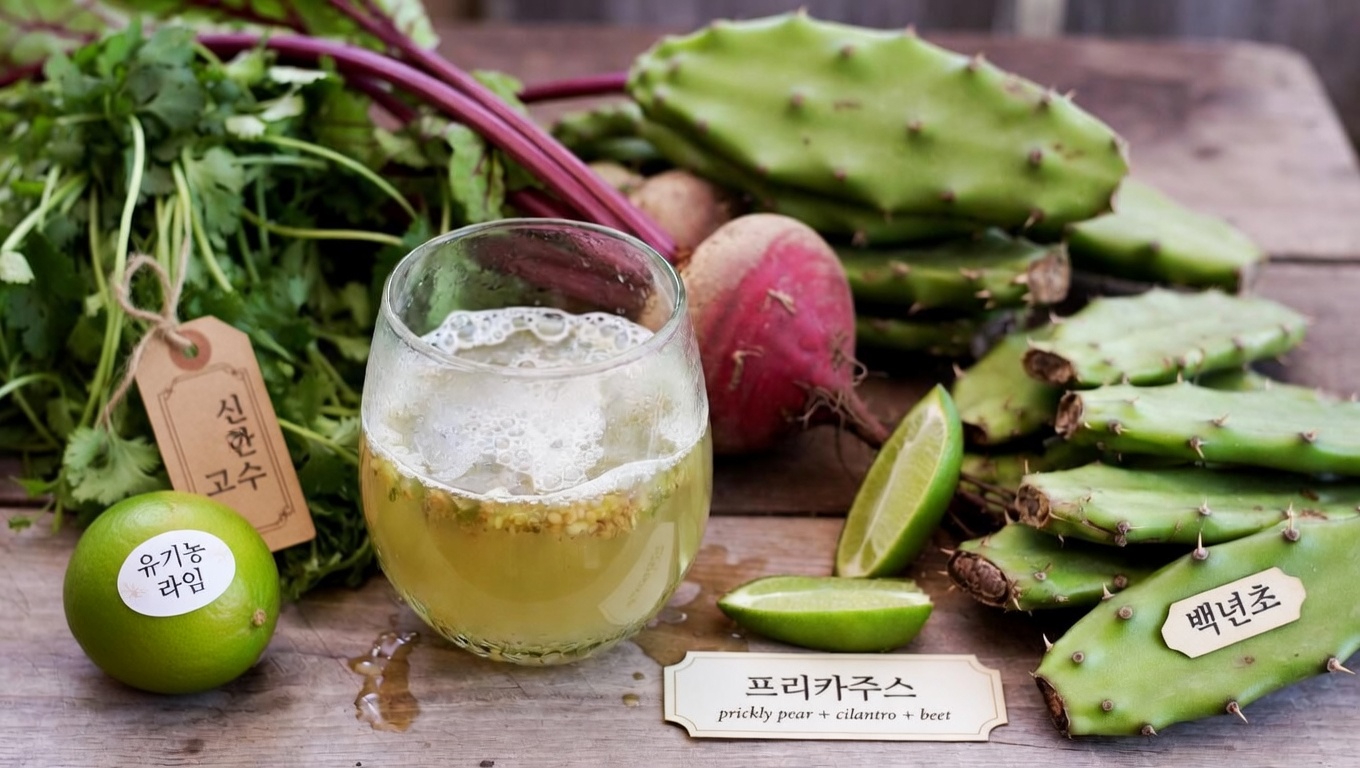 상쾌한 비트와 노팔 주스 발견하기: 일상에 생기 넘치는 영양을 더하는 간단한 방법