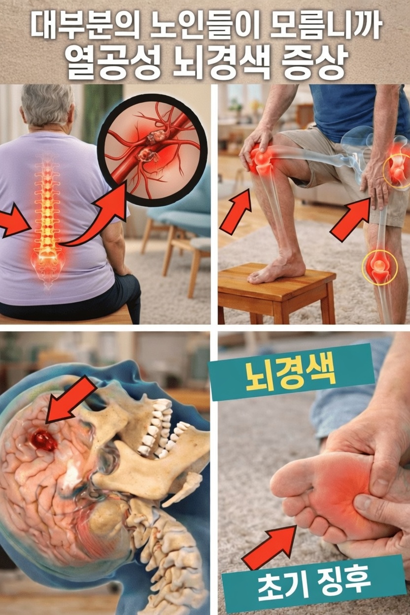 60세 이상 노인들이 자주 간과하는 열공성 뇌졸중의 7가지 경고 신호는 무엇일까?