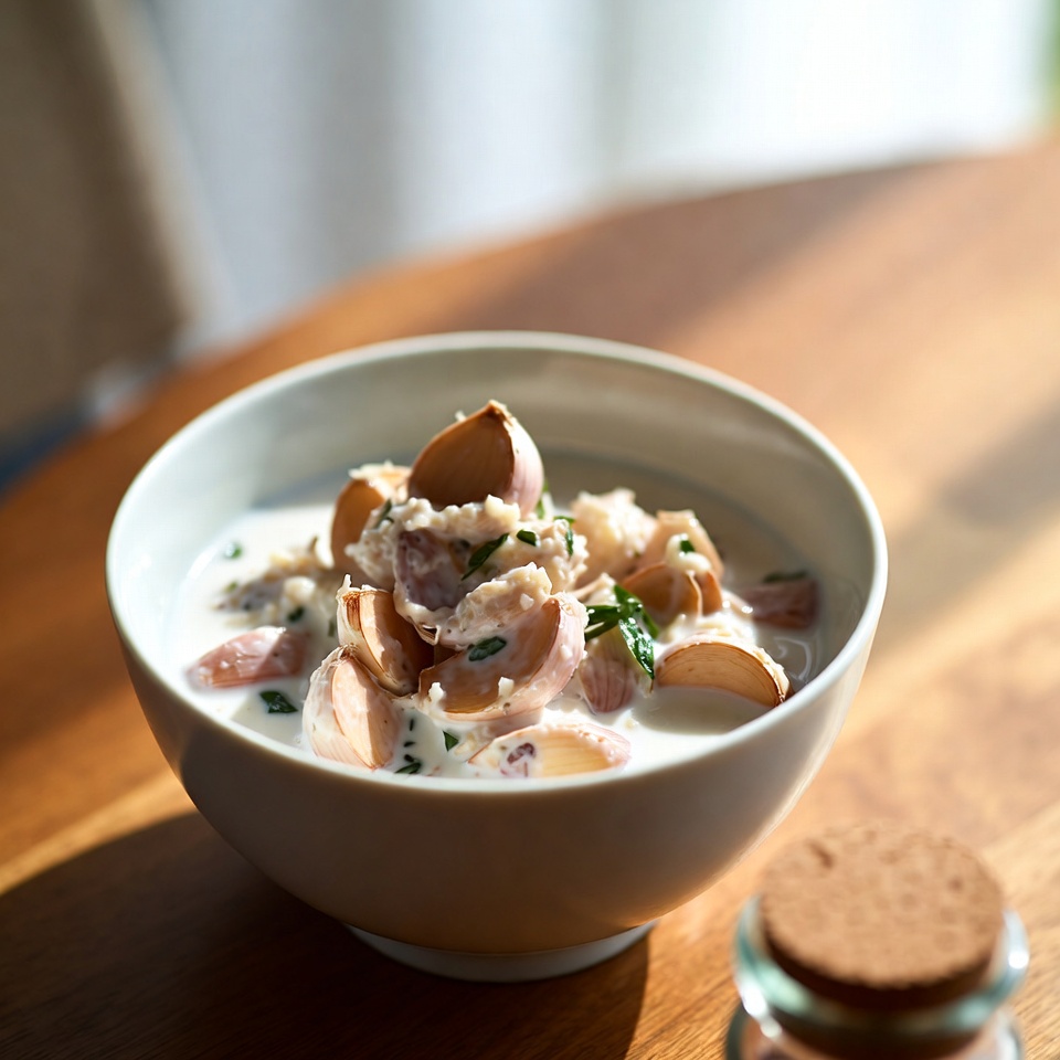 마늘을 우유와 섞어보세요, 분명 감사하게 될 거예요