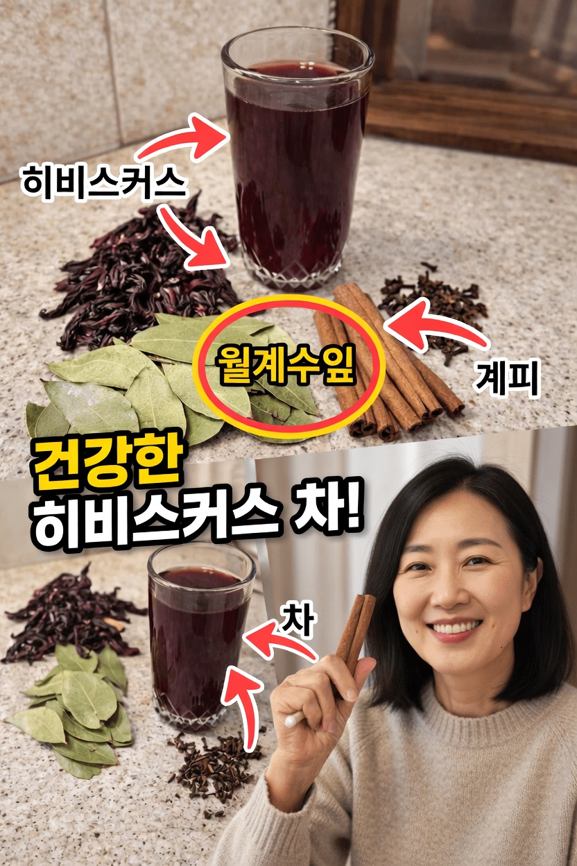 여성들이 왜 이 정향, 계피, 월계수잎, 히비스커스 꽃차 조합을 꼭 시도해봐야 할까요?