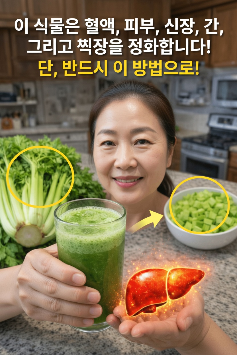 셀러리 주스: 일상에 더 많은 영양과 수분을 더하는 간단한 방법