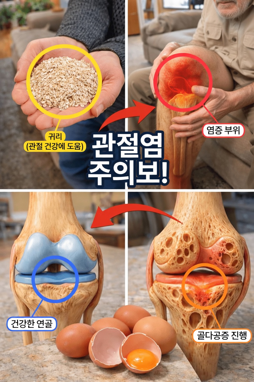 달걀껍데기가 매일 관절 건강과 뼈 강화에 도움이 될 수 있는 놀라운 방법
