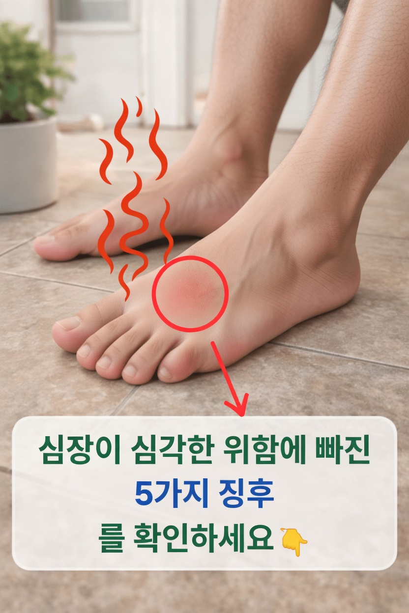 심장 건강에 주의가 필요할 수 있는 5가지 미묘한 경고 신호