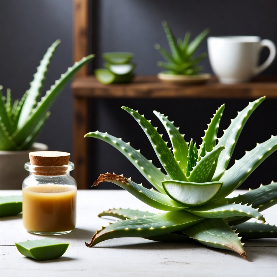 이 알로에 베라 레시피는 마늘, 레몬, 항생제보다 150배 강력하며 박테리아와 곰팡이를 자연적으로 파괴합니다